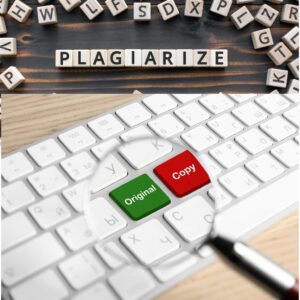 Beats making Plagiarize and Keyboard showing Original and Copy